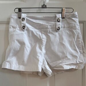 INC White Women's Shorts